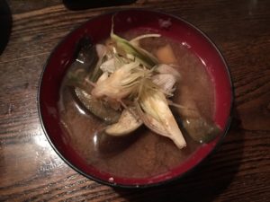 夏野菜の味噌汁