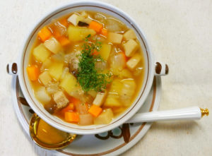 野菜コロコロスープ