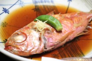 魚の煮付け