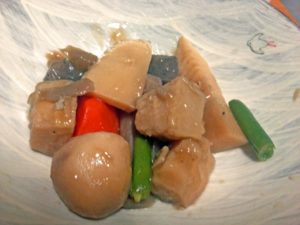 里芋と根菜の煮物