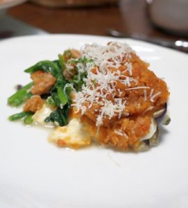 野菜とチーズのオーブン焼き